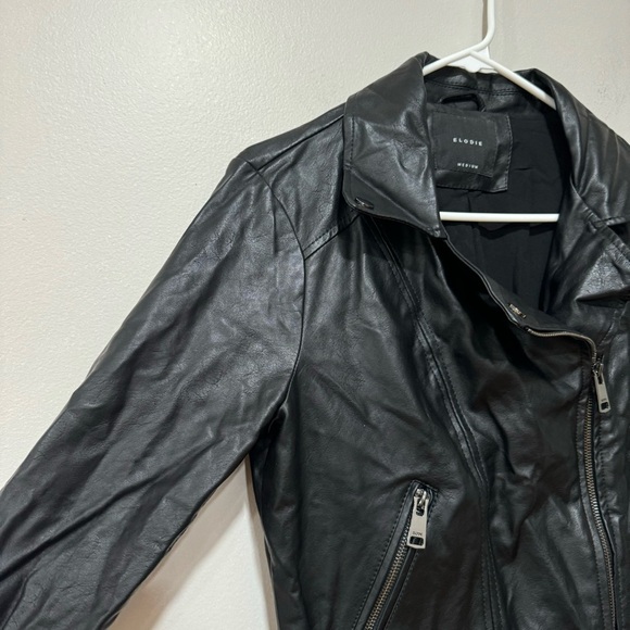 Elodie faux leather moto jacket medium - Picture 8 of 14